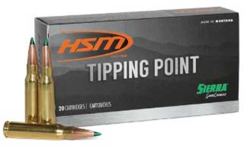 308 Win 165 Grain Hollow Point Boat Tail 20 Rounds HSM Ammunition 308 Winchester